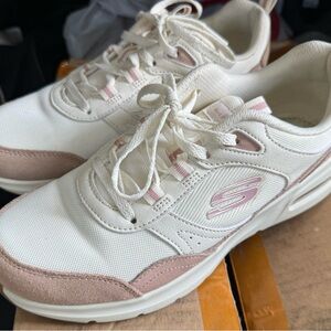 Skechers Skech-Air Court Slip-Ins Natural Pink Women Shoes